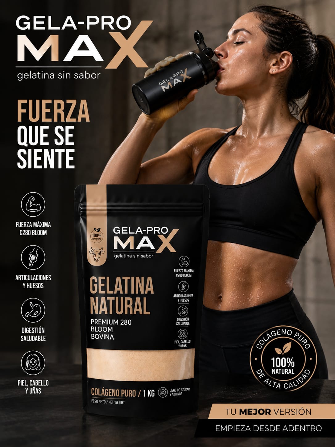 GELA-PRO MAX - Producto Premium